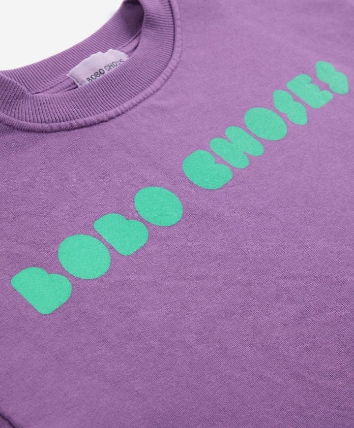 Meisjes sweater paars