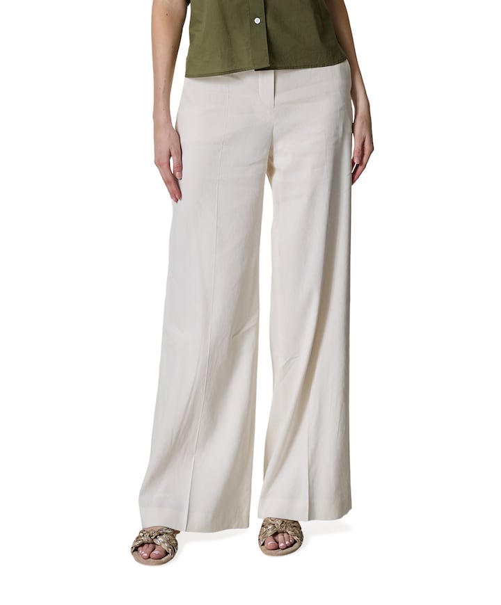 WAUKEE dames pantalon ecru