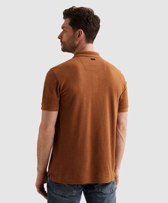 Heren polo oranje