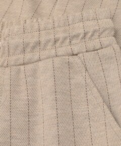 Stripe jongens broek beige