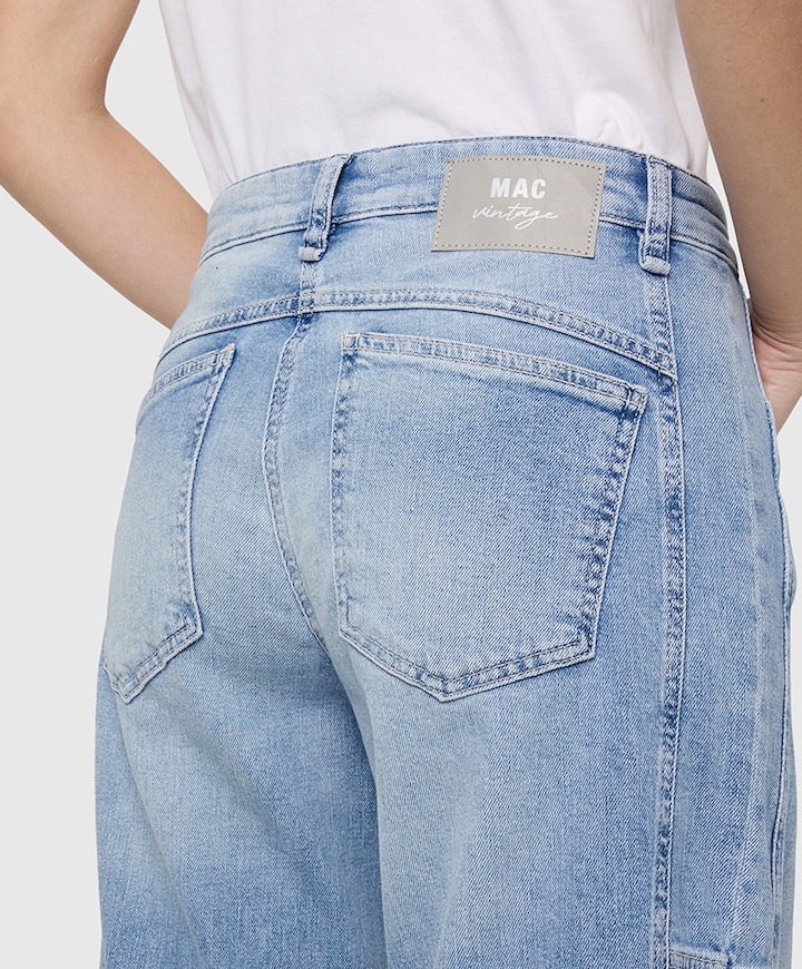 OHIO dames jeans blauw