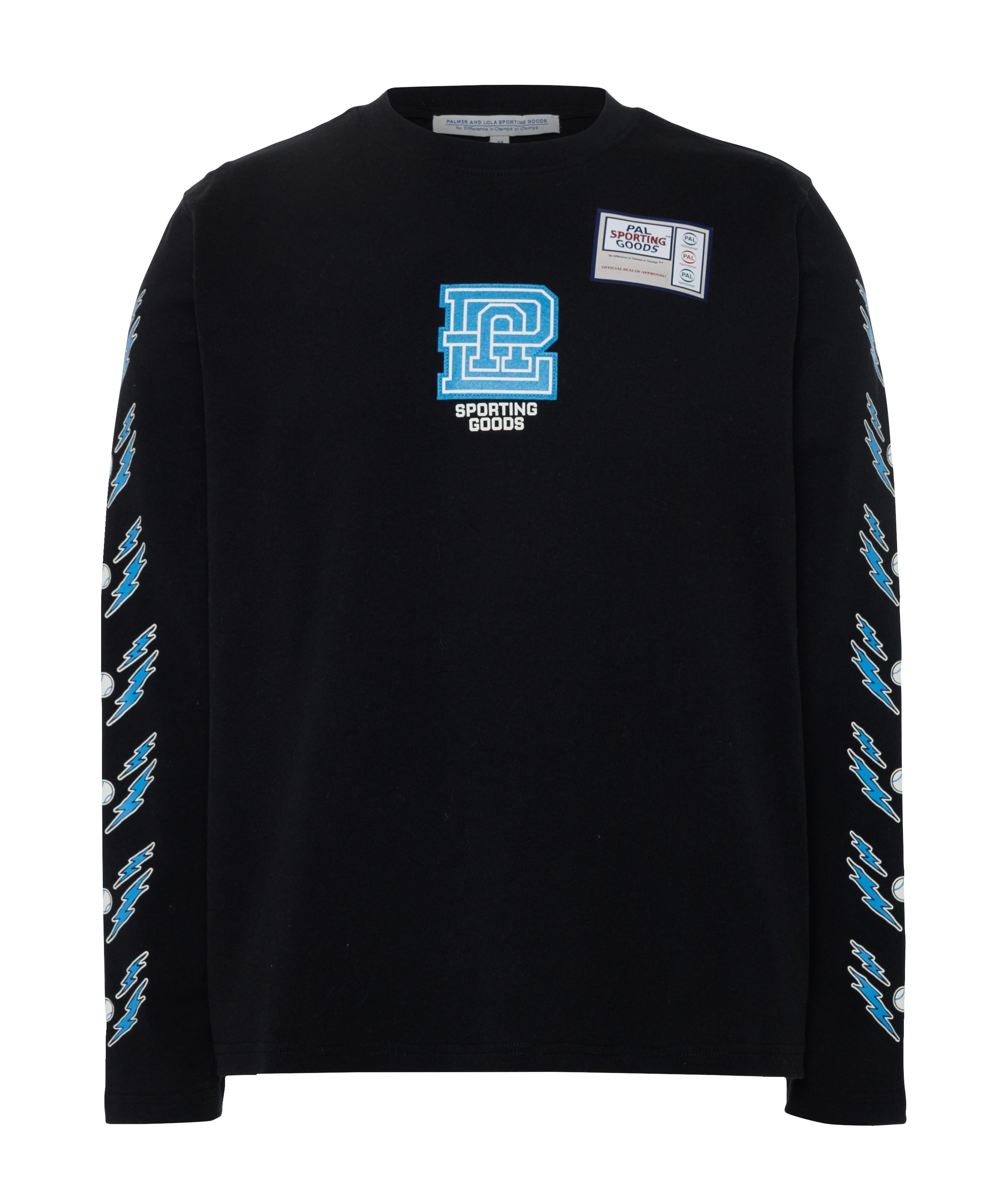Heren longsleeve zwart