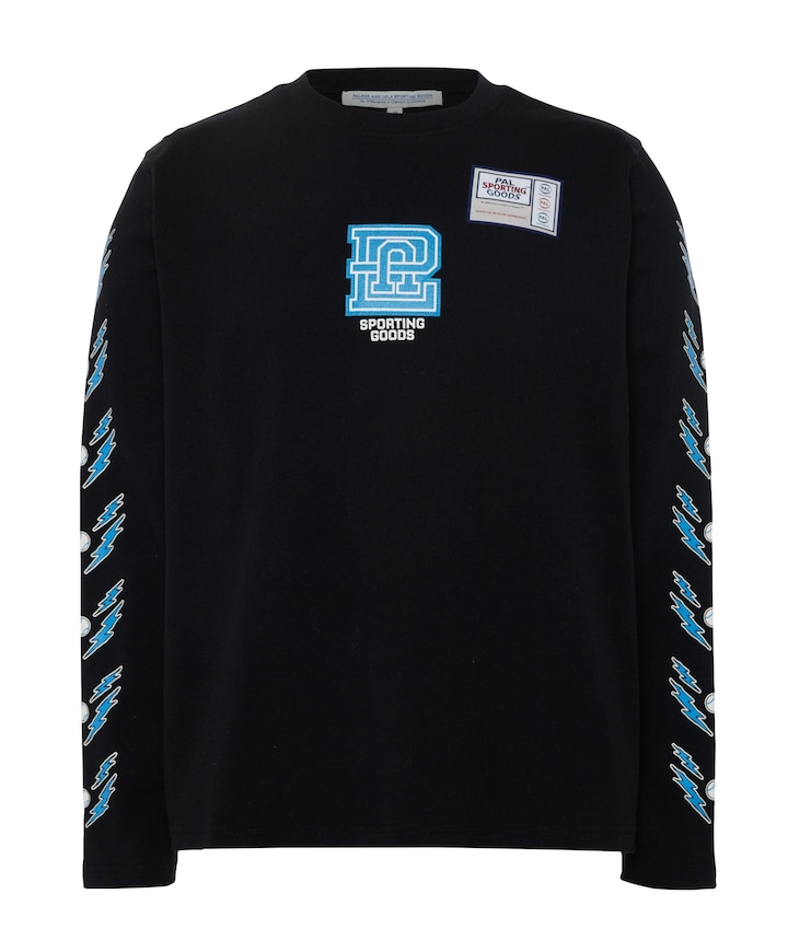 Heren longsleeve zwart