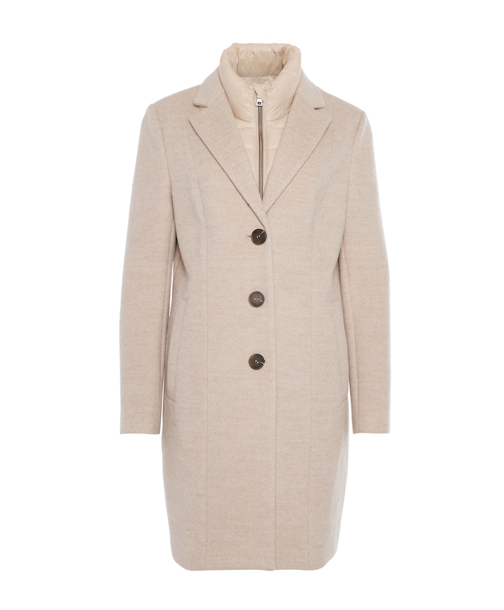 Dames jas beige