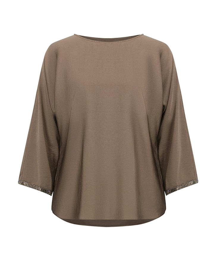 Dames jurk beige