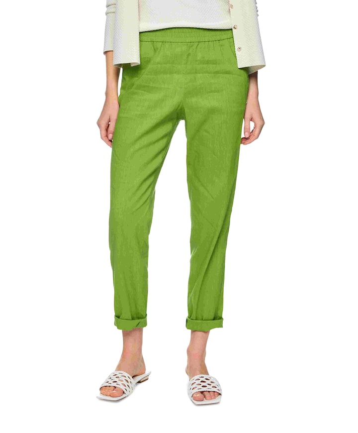 RHODOS dames pantalon groen