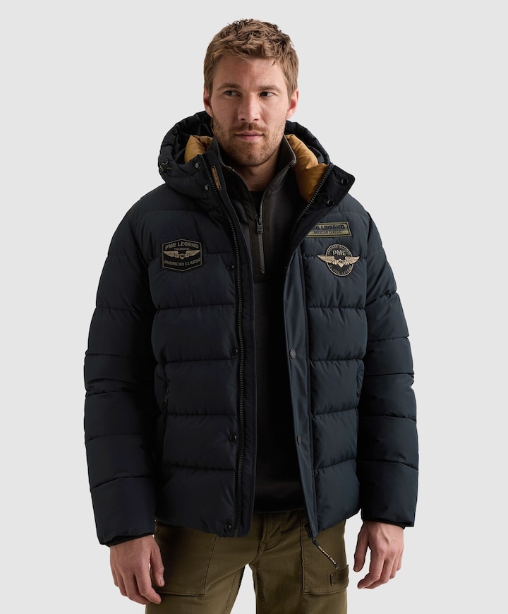 Heren jas blauw