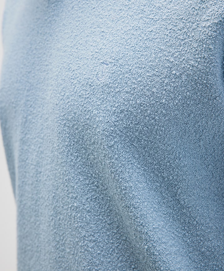 Heren polo blauw