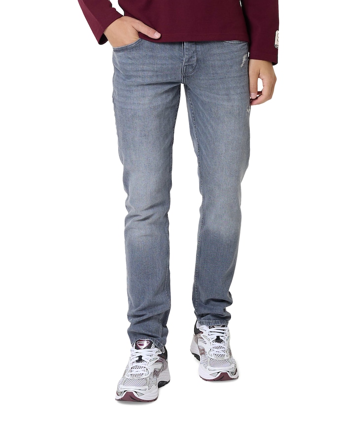 The Ryan Slim Fit Jeans heren jeans grijs