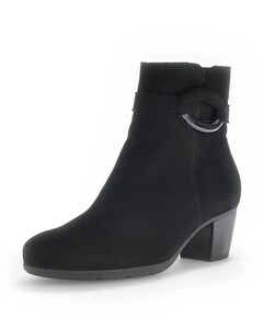 dames enkellaarzen zwart