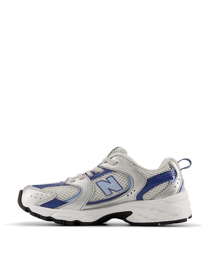 530 bungee lace uniseks sneakers  zilver