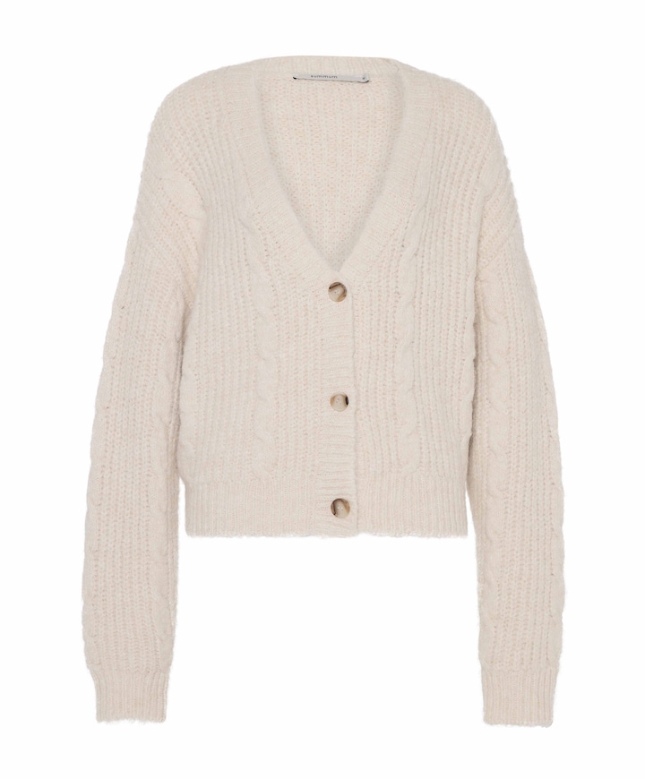 Dames vest ecru