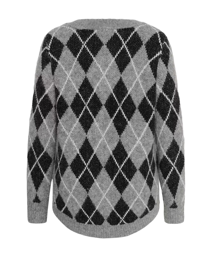 Dames vest grijs