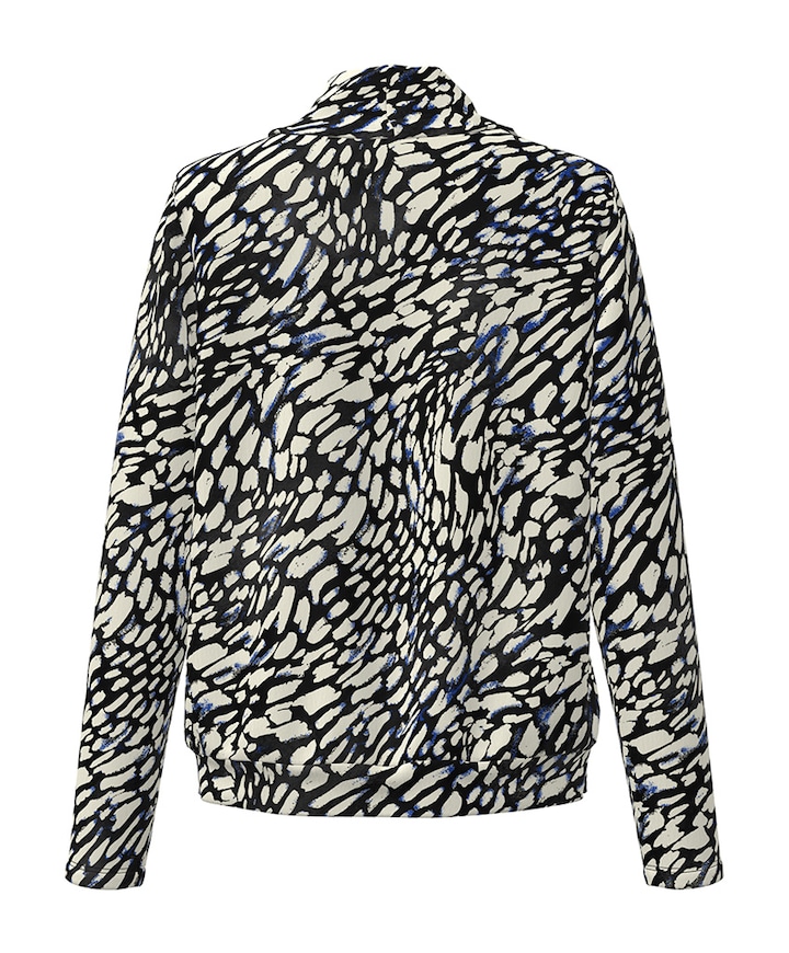 Dames longsleeve blauw