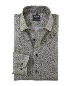 Overhemd lange mouw groen