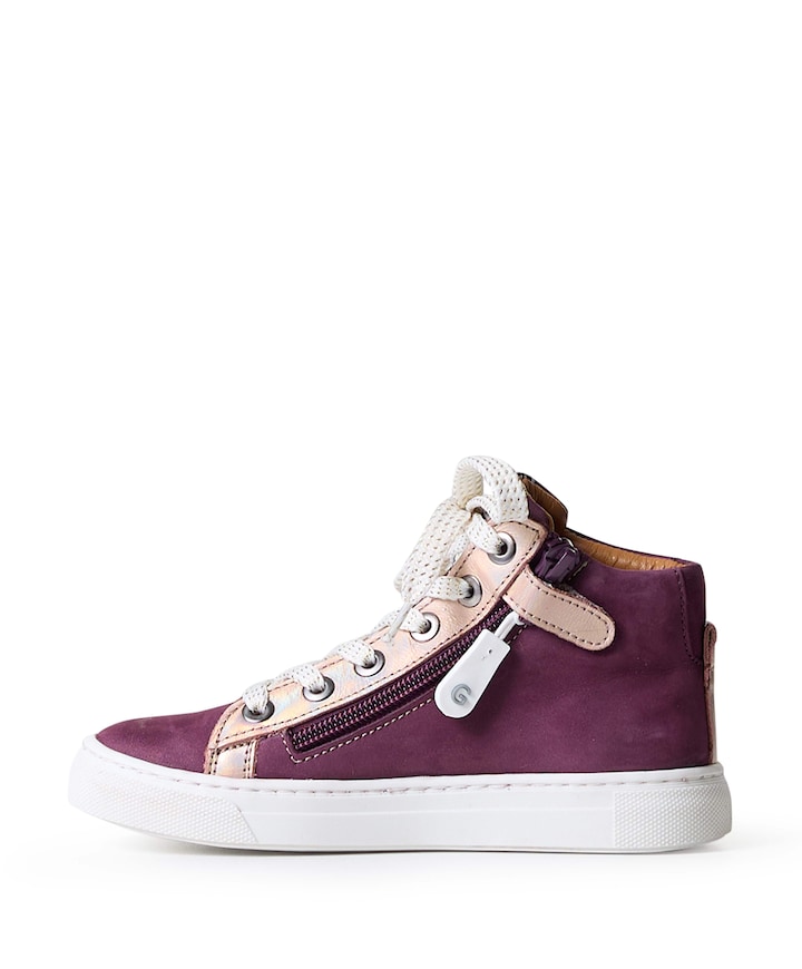 meisjes veterschoenen bordeaux