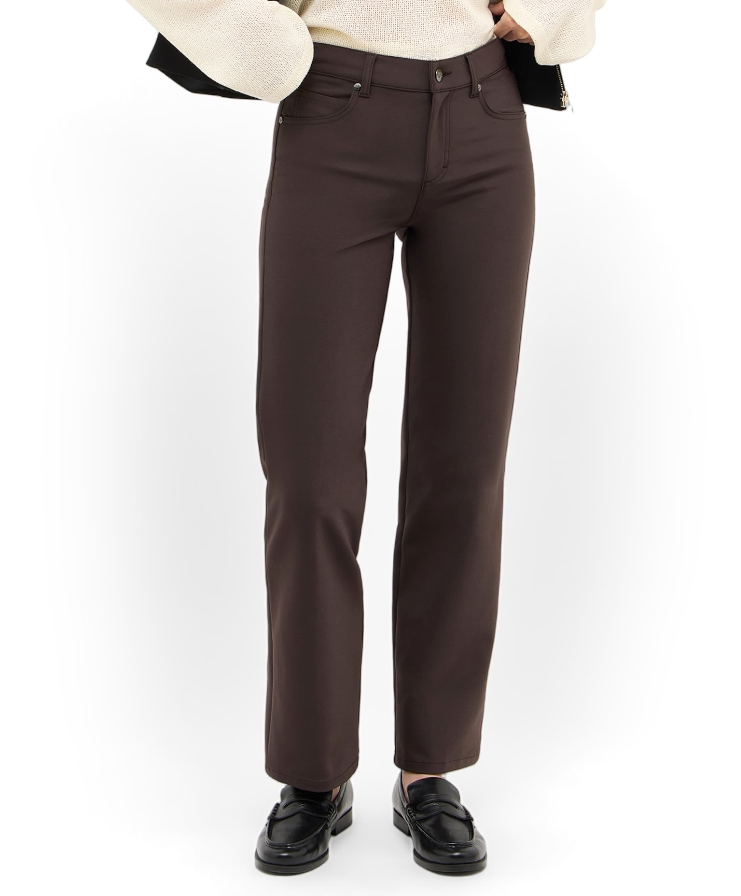 LARA dames broek bruin