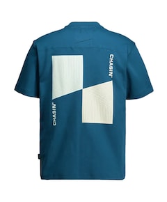 Heren T-shirt blauw