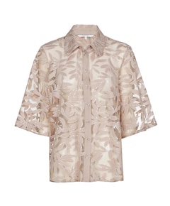 Dames blouse beige