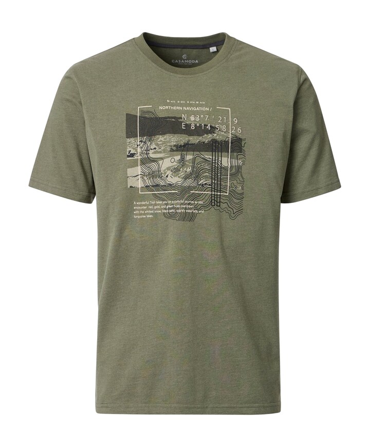 Heren T-shirt groen