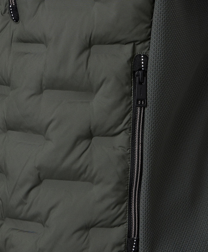 Heren bodywarmer groen