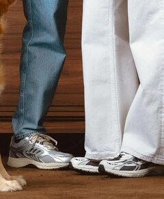The Re-Run EVO dames sneakers zilver