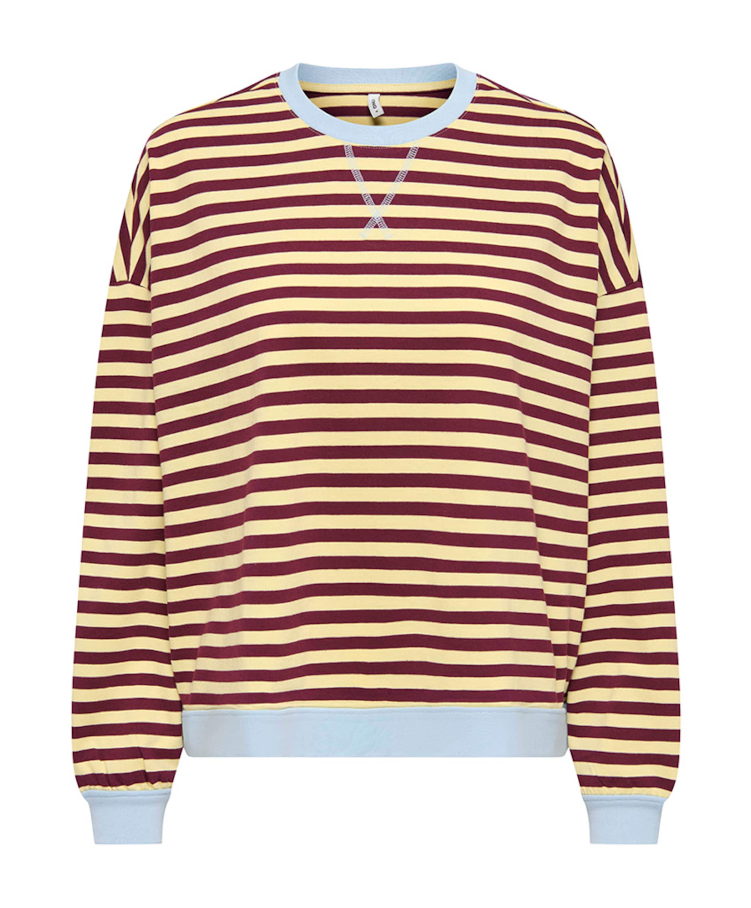 Dames sweater geel