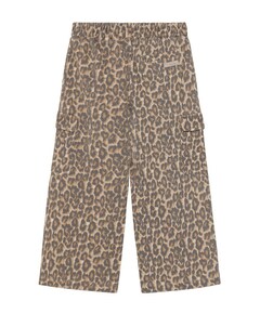 Wide Cargo meisjes broek beige