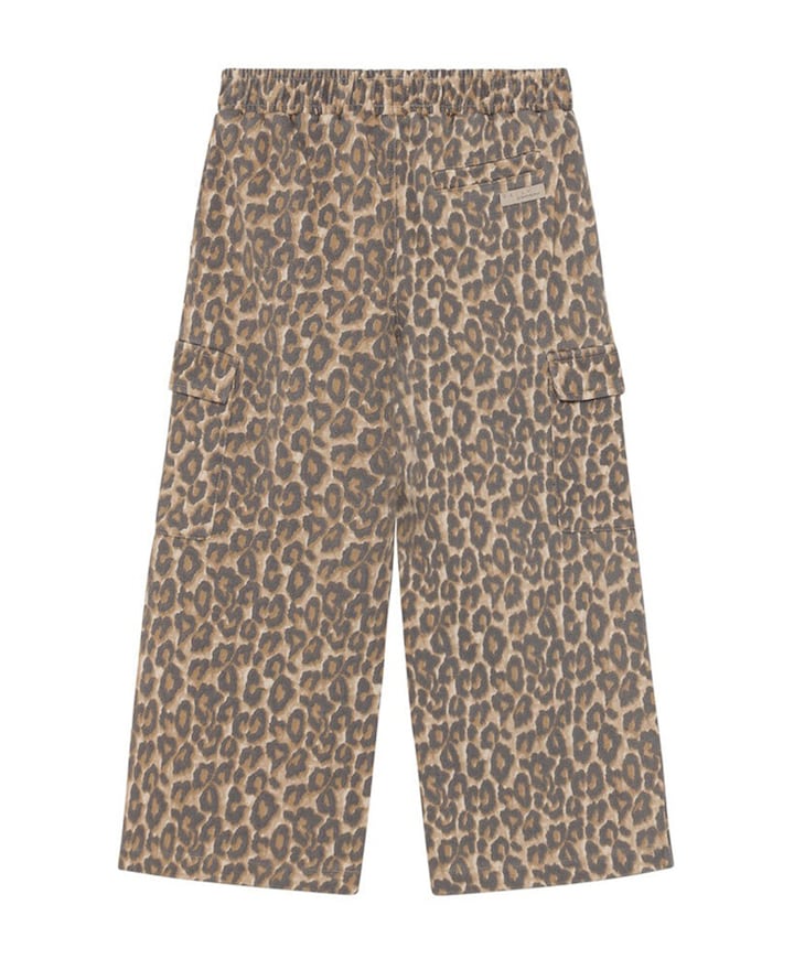 Wide Cargo meisjes broek beige