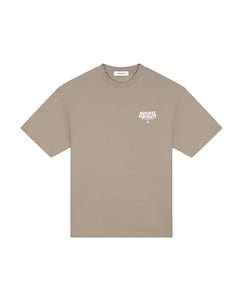 Uniseks t-shirt beige