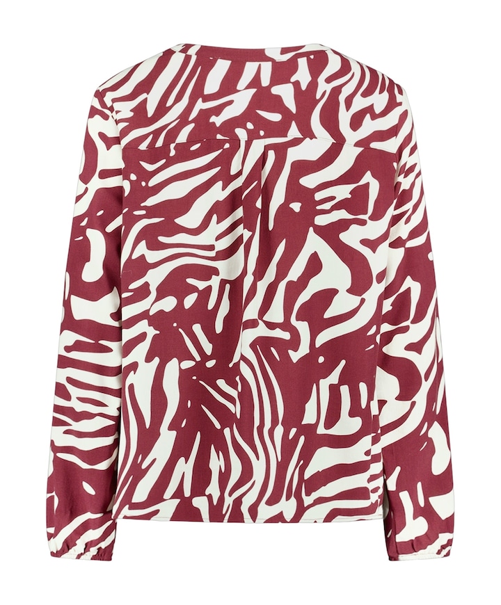 Dames blouse rood