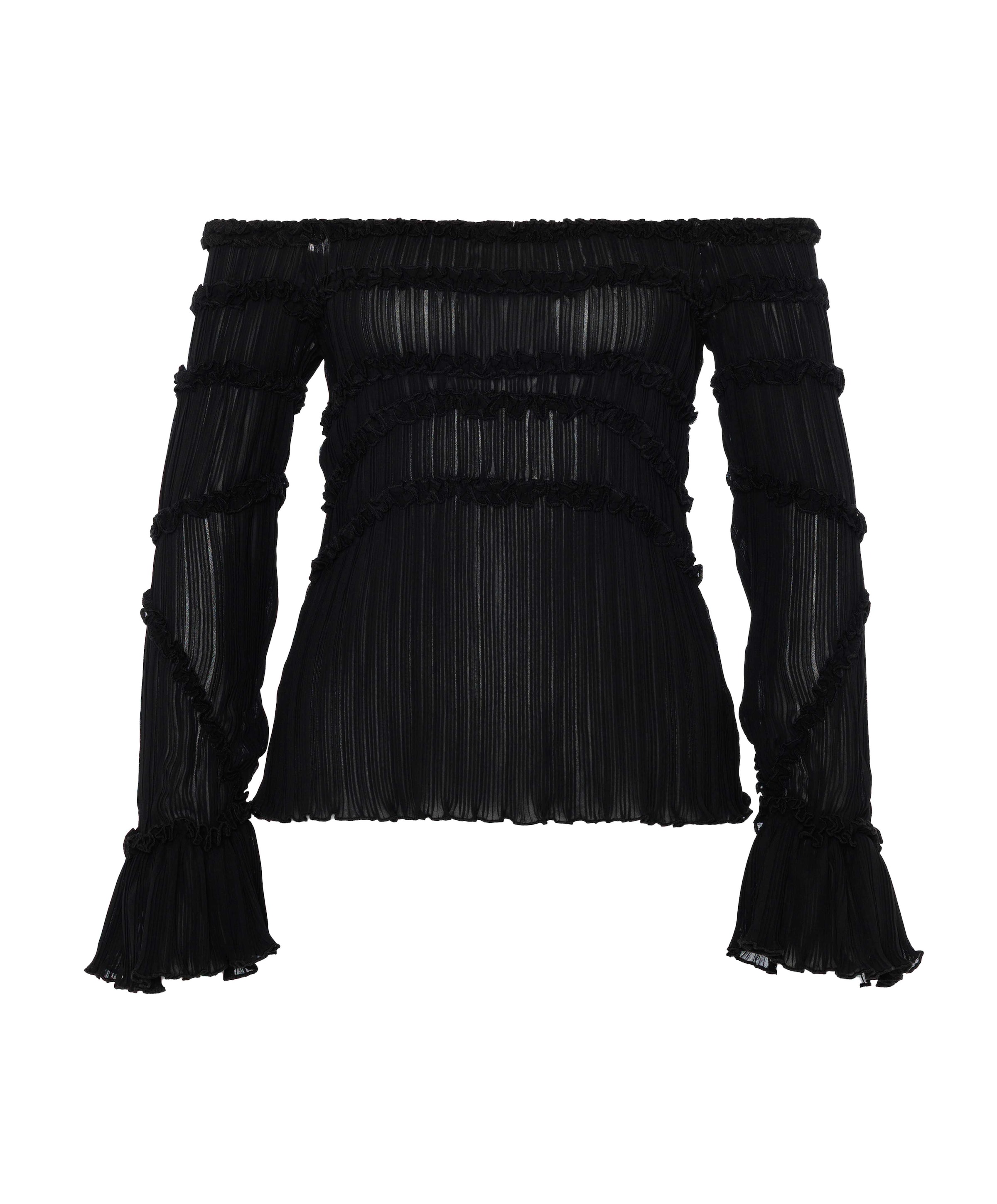 Dames blouse zwart