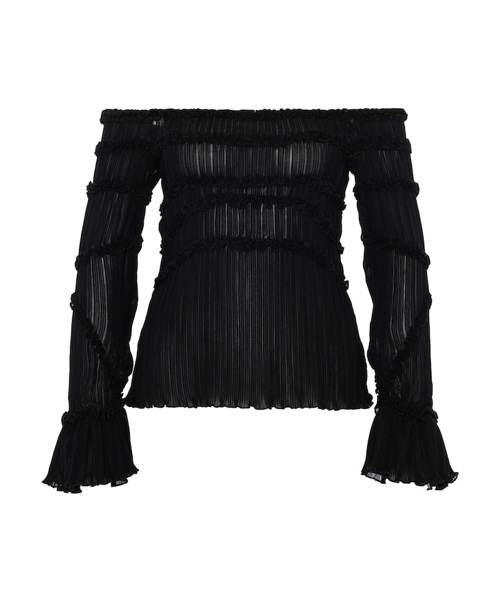 Dames blouse zwart