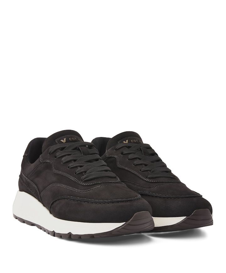 Owen Jimmy heren sneakers zwart