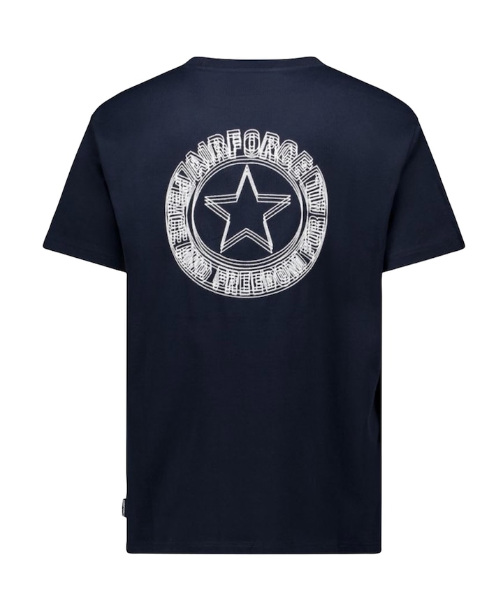 Heren T-shirt blauw