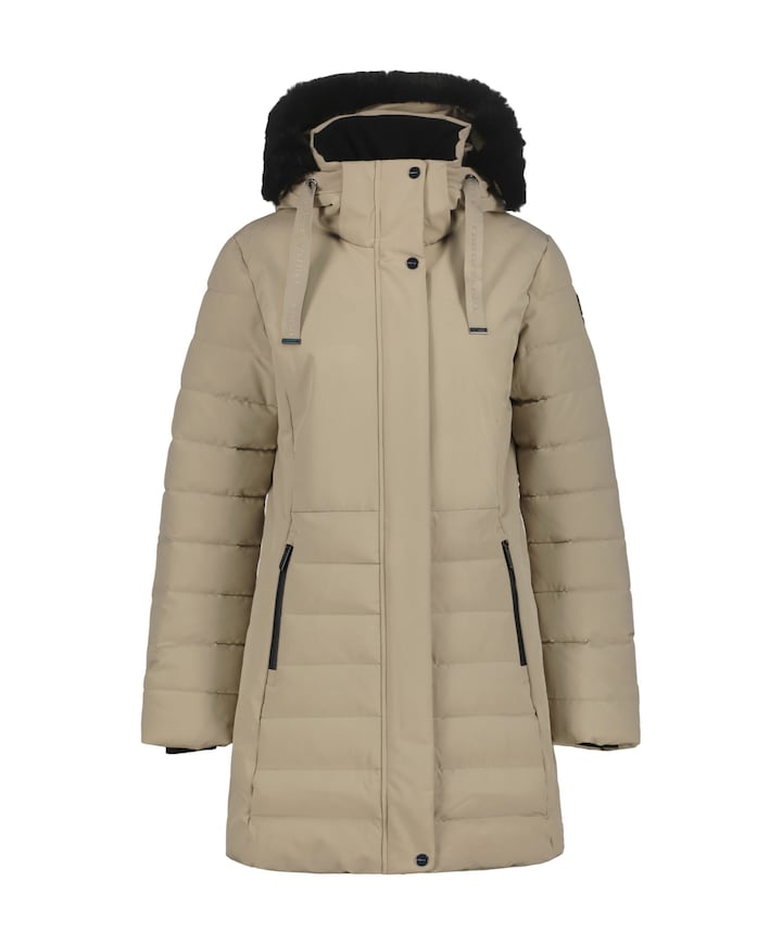 Dames jas beige