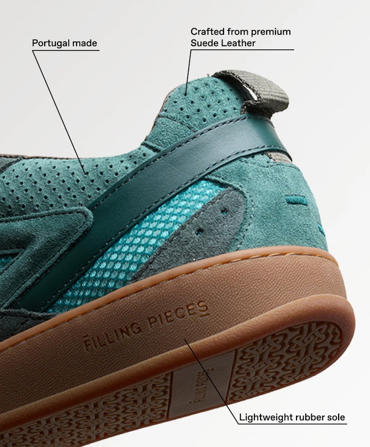 Prism Peak heren sneakers groen