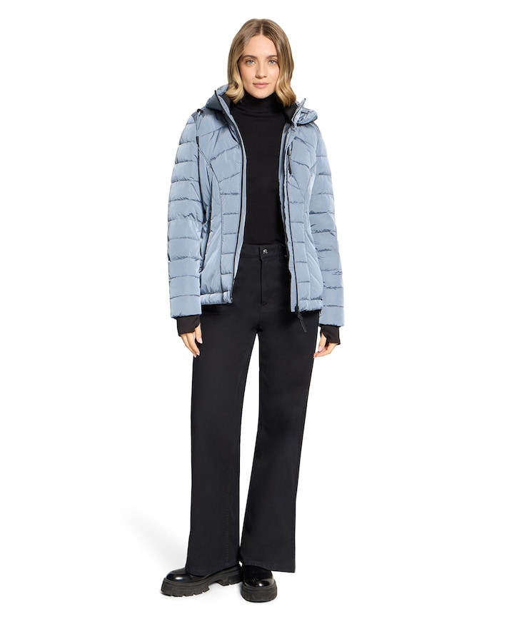 Dames jas blauw