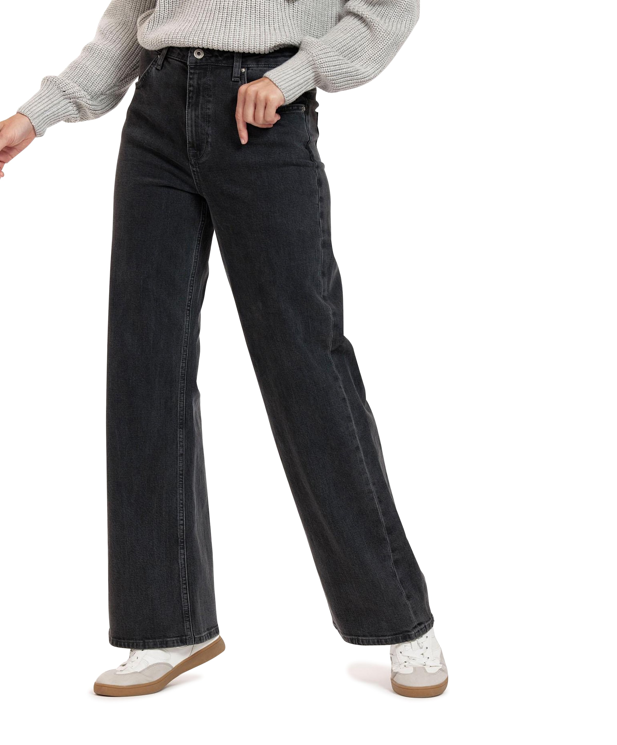 Lexie denim trousers zwart