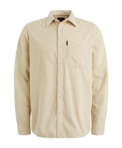 Heren overhemd lange mouw ecru