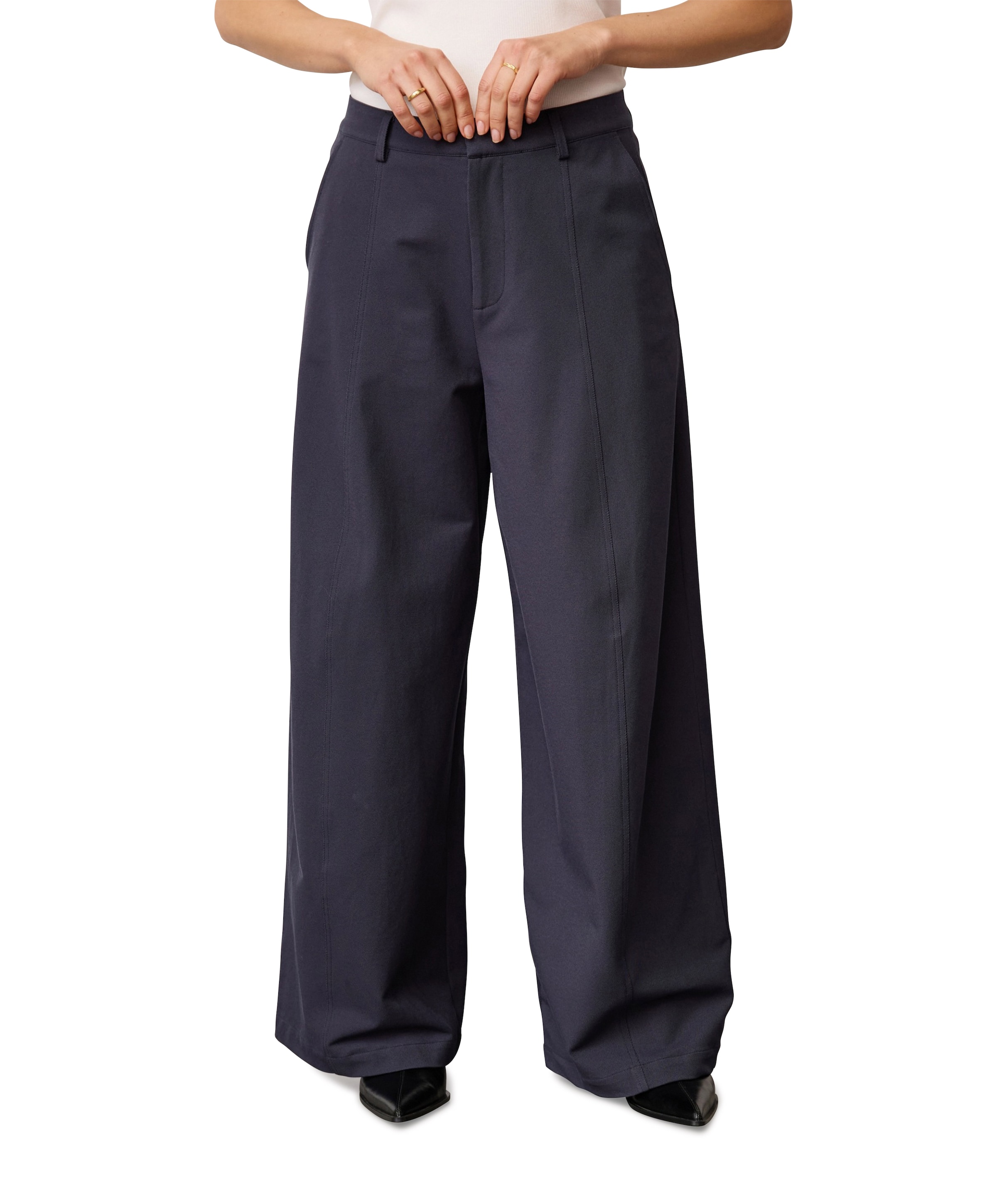 DemiCC Barrel dames broek blauw
