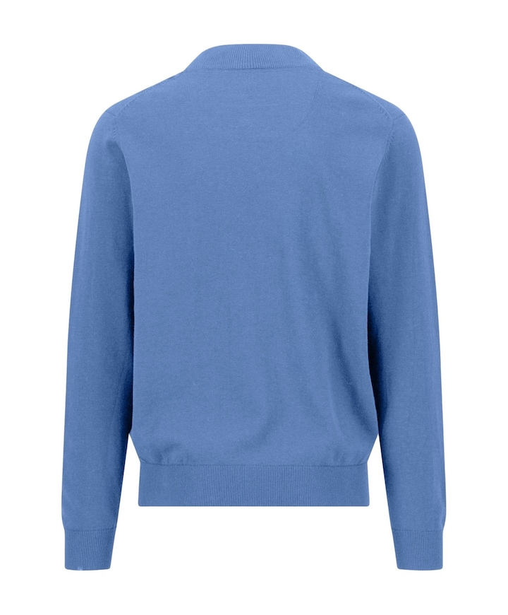 Heren vest blauw