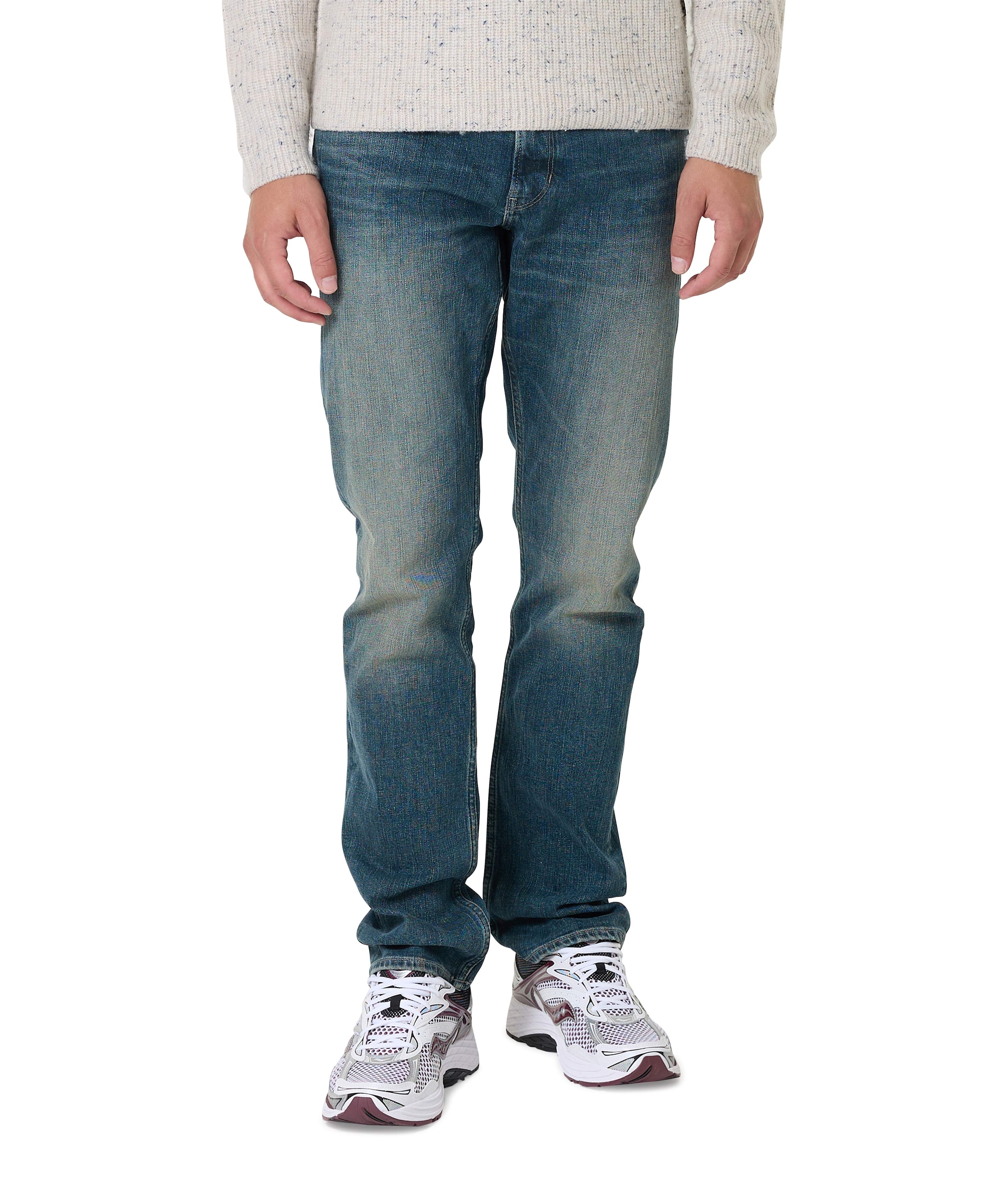 Mosa Straight heren jeans blauw