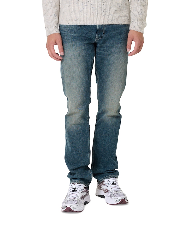 Mosa Straight heren jeans blauw