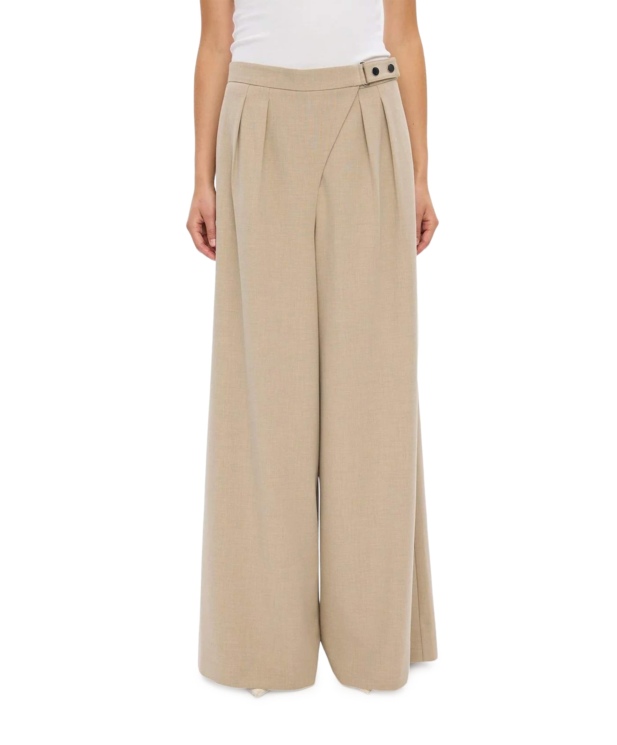 UMAFV 826 LATTE MELANGE dames broek beige