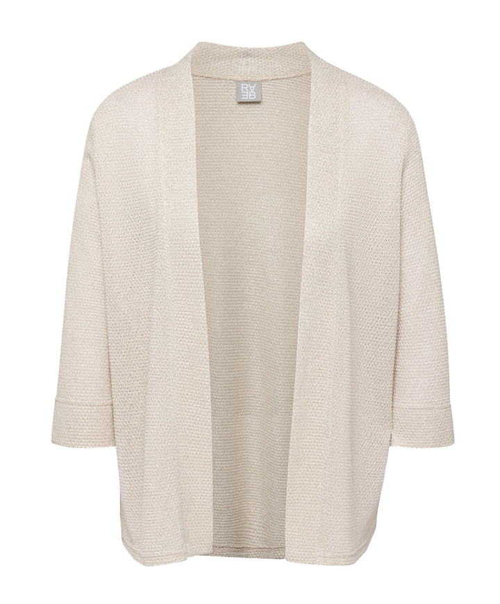 Dames vest beige