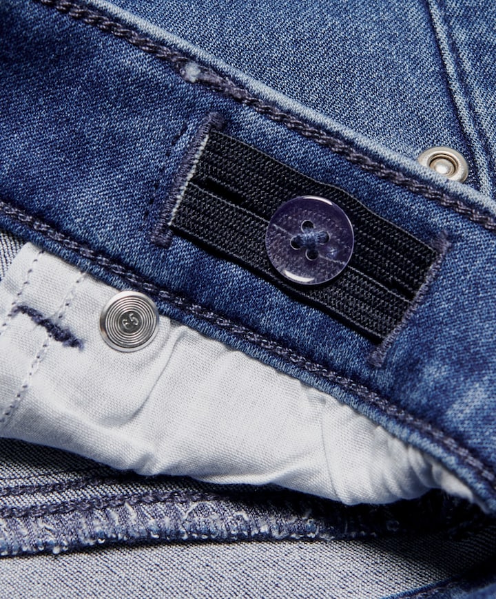 KONROYAL LIFE REG FLARED PIM504 NOO meisjes jeans blauw