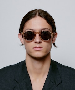 Uniseks zonnebril beige