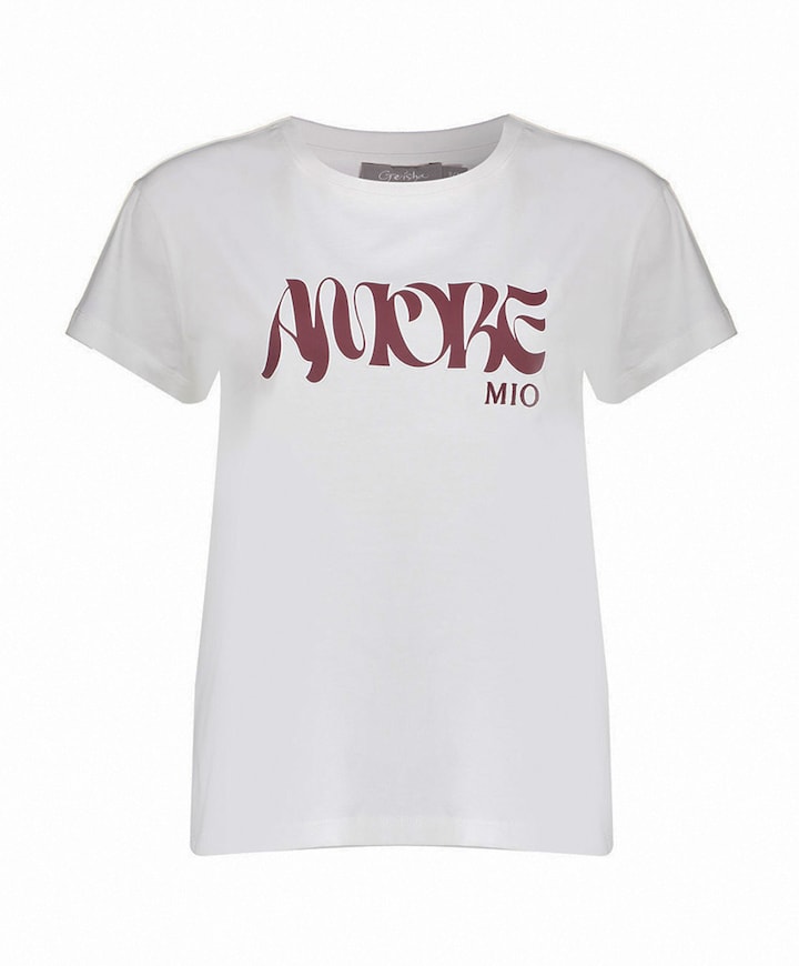 Dames T-shirt ecru