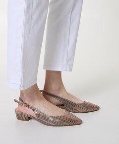 Danila dames slingbacks multicolor